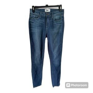 Paige Hoxton Ankle Mid Rise  Skinny Jeans
